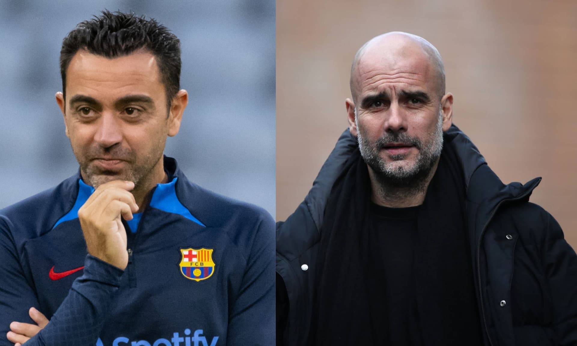 Pep Guardiola gave a low blow to Barcelona.