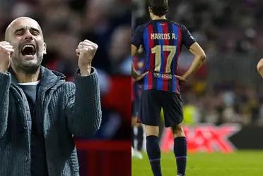 Pep Guardiola has just betrayed FC Barcelona and gives him a strong blow