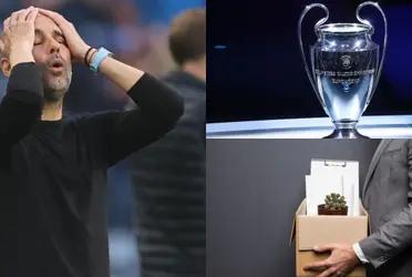 Pep Guardiola prepares to win the Champions League with Manchester City