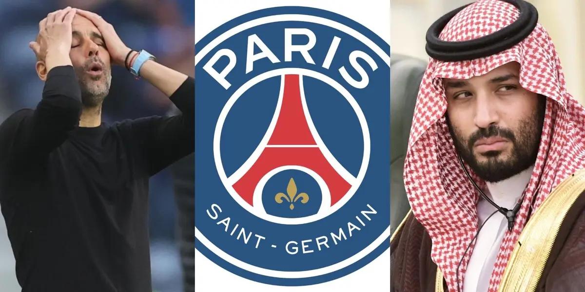 Pep Guardiola receives the worst news from PSG and Saudi Arabia after winning the Champions League