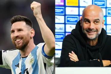 Pep Guardiola responded Messi on his comparison with Argentina to Guardiola's Barcelona.