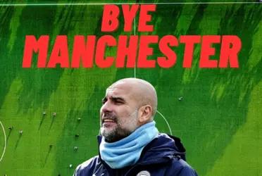 Pep Guardiola reveals his departure from Manchester City