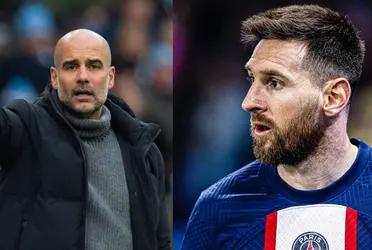 Pep Guardiola said he loved Lionel Messi, but now he gives him a low blow.