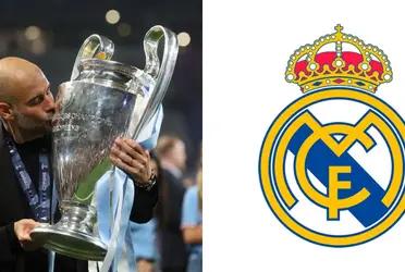 Pep Guardiola sent a harsh warning to Real Madrid after winning the Champions League