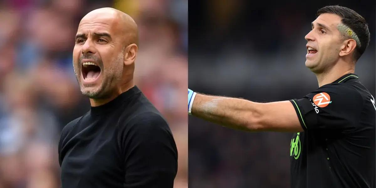 Pep Guardiola spoke after Manchester City vs Aston Villa