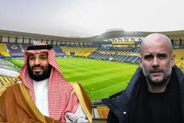 Pep Guardiola spoke of the Saudi Arabian league and these were his words