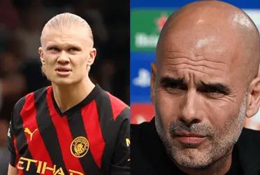 Pep Guardiola surprised everyone with this harsh message against Erling Haaland