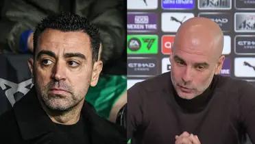 Pep Guardiola talks about the FC Barcelona job and defends Xavi.