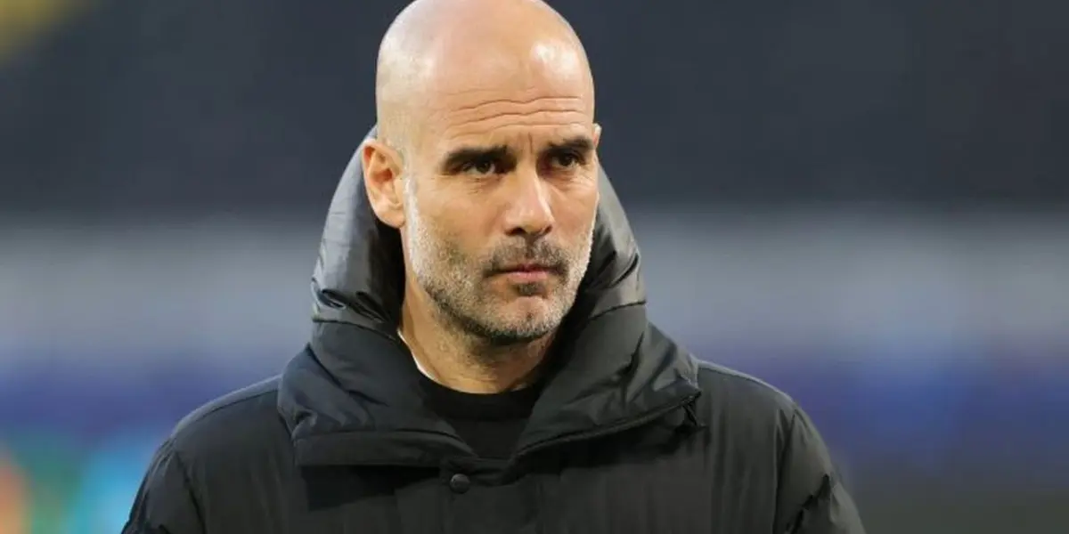 Pep Guardiola wanted his player to stay and, in fact, learned of his departure from the press.