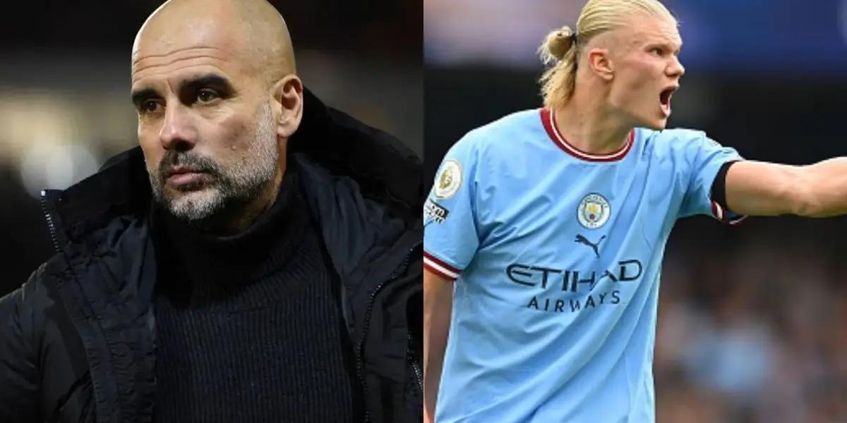 Pep Guardiola wants to bring Haaland together with Julian Alvarez and here's what the Norwegian's entourage is saying