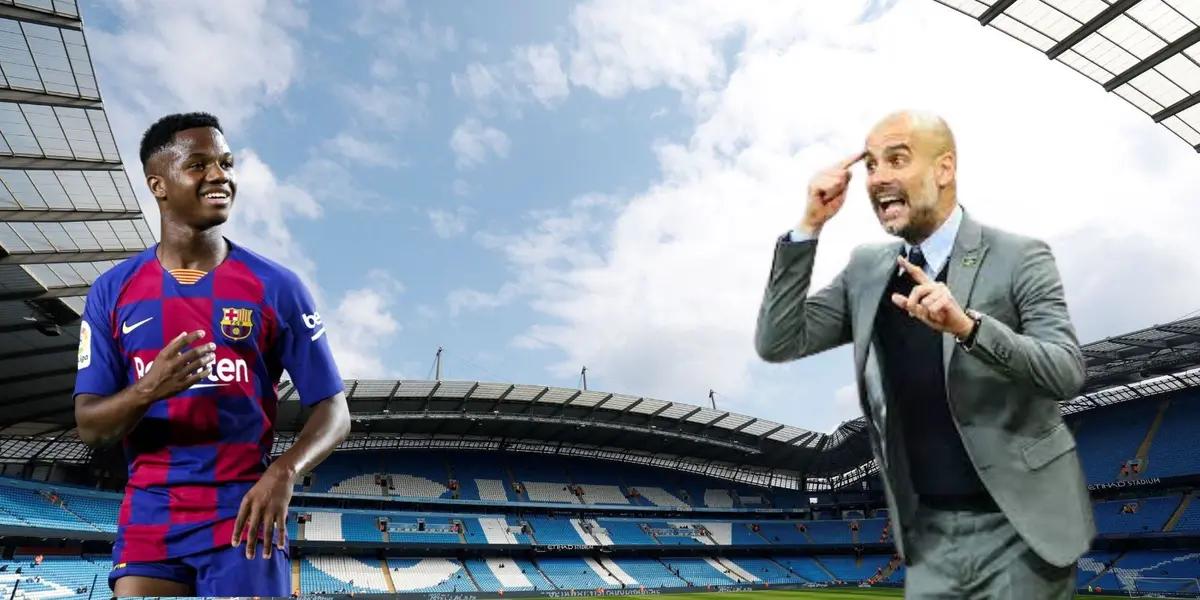 Pep Guardiola will make a decision for Manchester City and Ansu Fati