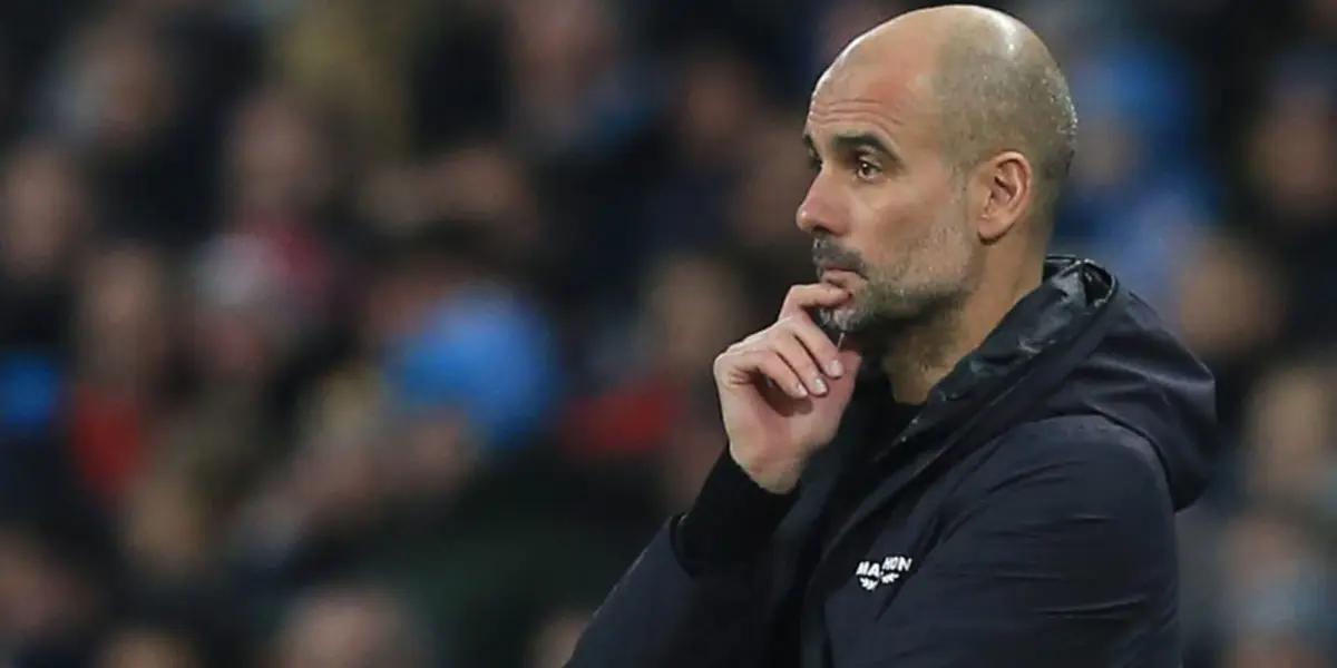 Pep Guardiola will not be able to work with Manchester City
