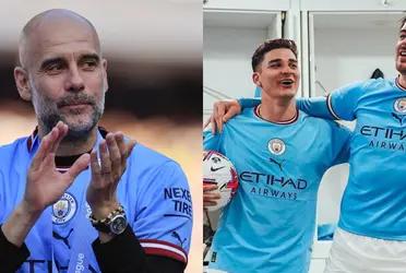Pep Guardiola's important news to Julian Alvarez ahead of Champions League final