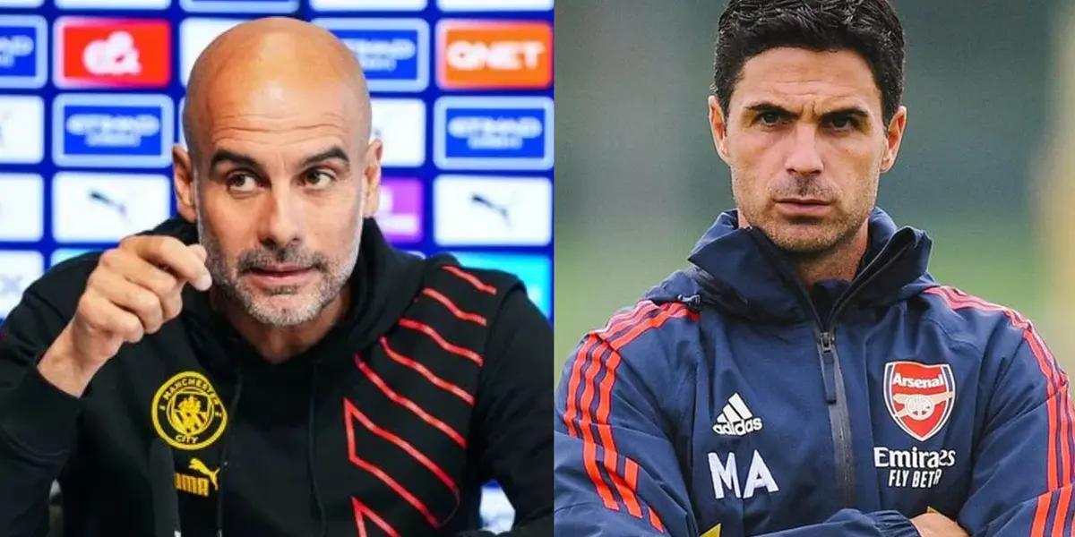 Pep Guardiola's message about facing Arteta in the Community Shield final