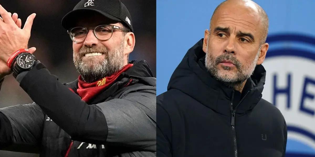 Pep Guardiola's praise for Jurgen Klopp that surprises many