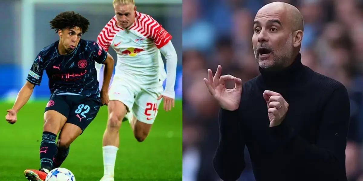 Pep Guardiola's praise for Rico Lewis