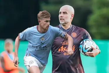 Pep Guardiola's unexpected news for Kevin De Bruyne in the current preaseason