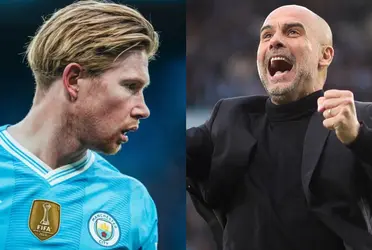 Pep Guardiola's words about De Bruyne after his exhibition against Newcastle