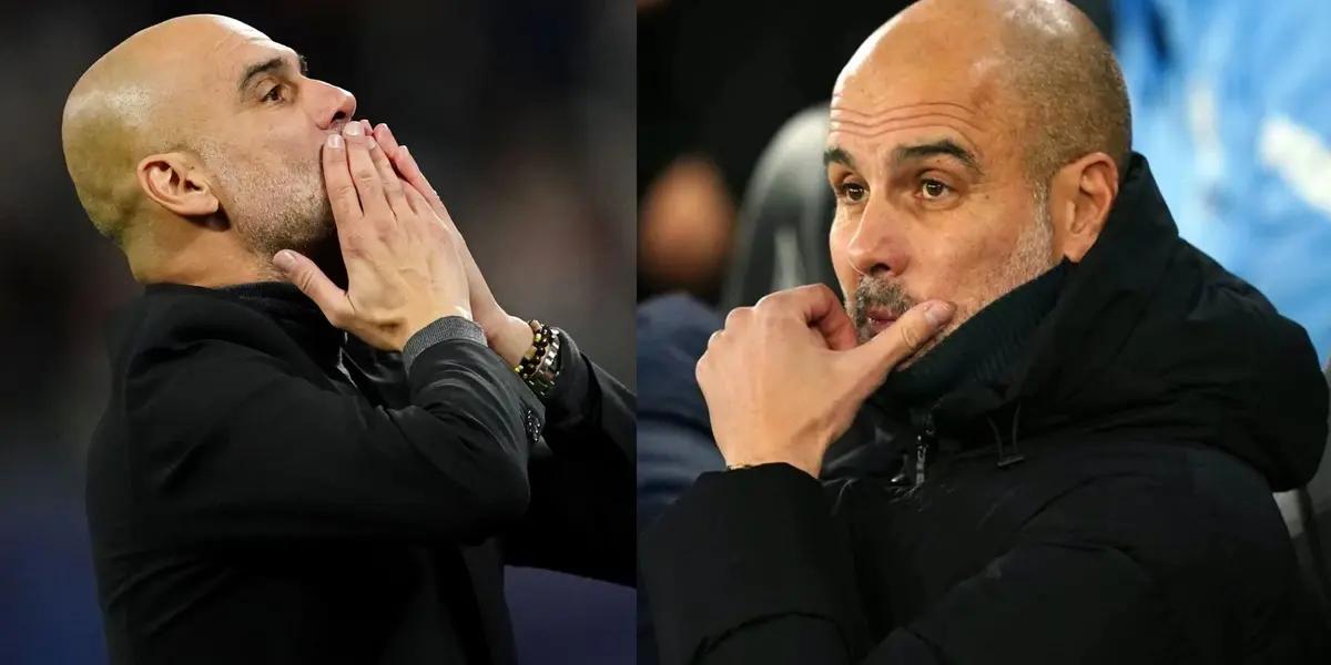 Pep Guardiola's words about a player who would no longer have a place at Manchester City