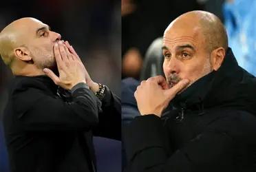 Pep Guardiola's words about a player who would no longer have a place at Manchester City