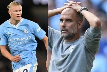 Pep Guardiola's worrying news about Haaland