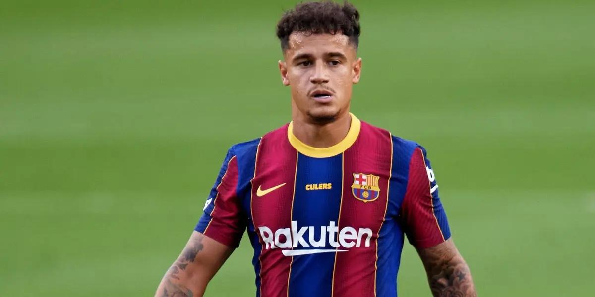 Philippe Coutinho's future as a footballer is still uncertain, but it is well known that he will not continue playing for Barcelona. Therefore, rumors are already running about the club to which he could emigrate.