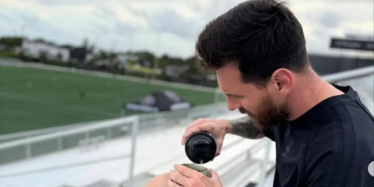 Photo: Lionel Messi's social networks.