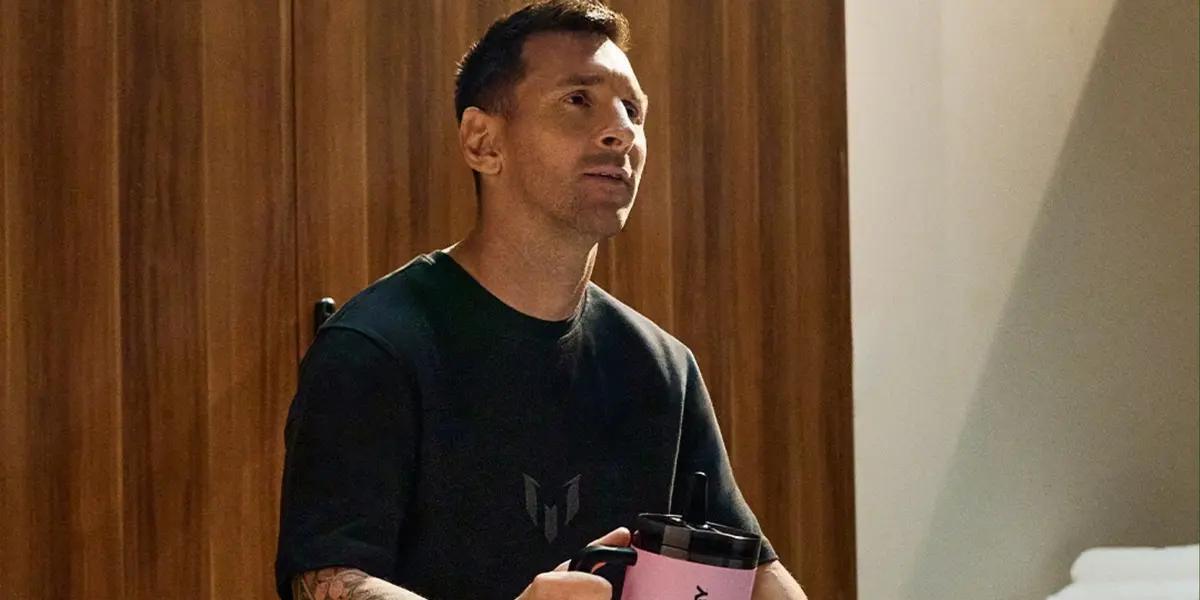 Photo: Lionel Messi's social networks.