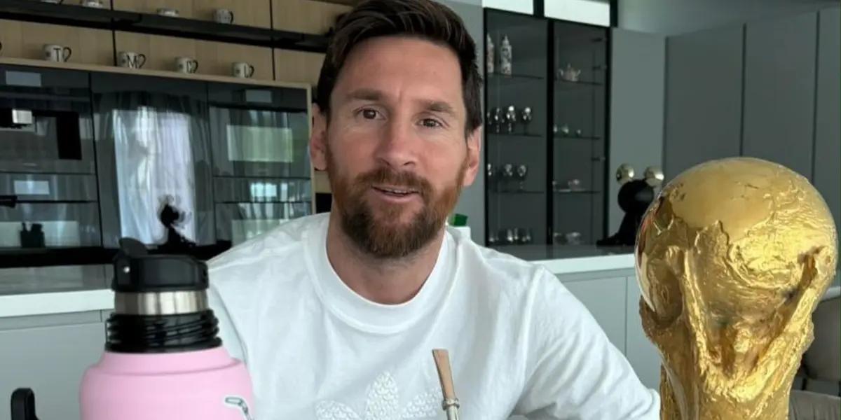 Photo: Lionel Messi's social networks.