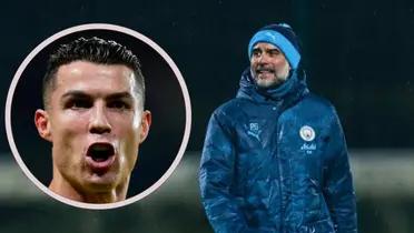 Photo: social networks of Cristiano Ronaldo and Pep Guardiola.