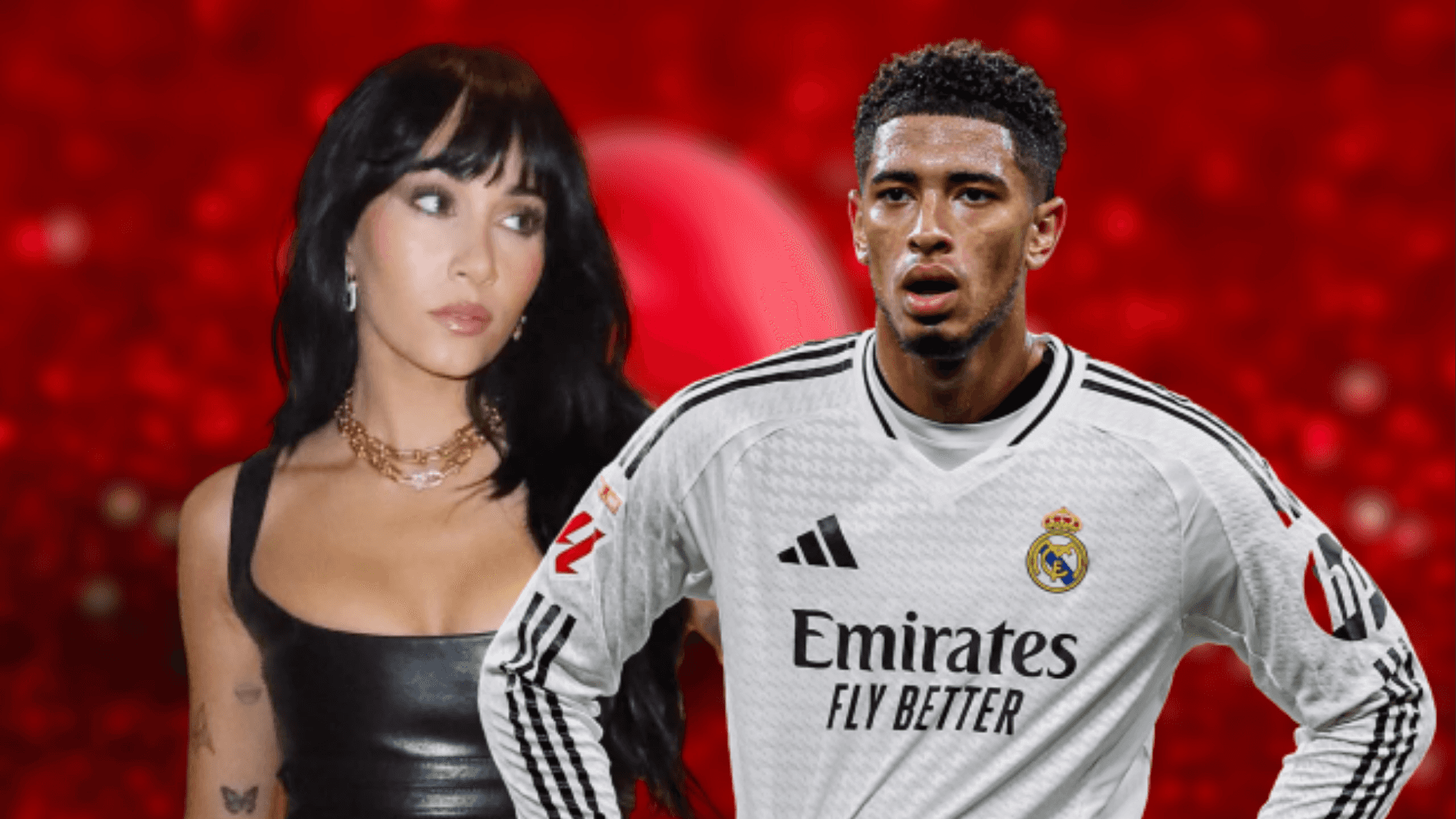 Photo: social networks of Jude Bellingham and Aitana.
