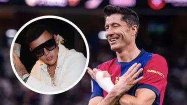 Photo: social networks of Kevin Roldan and FC Barcelona.