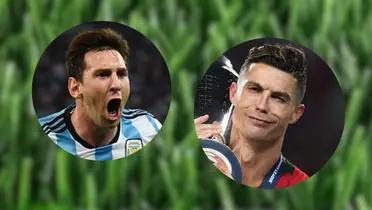 Photo: social networks of Lionel Messi and Cristiano.