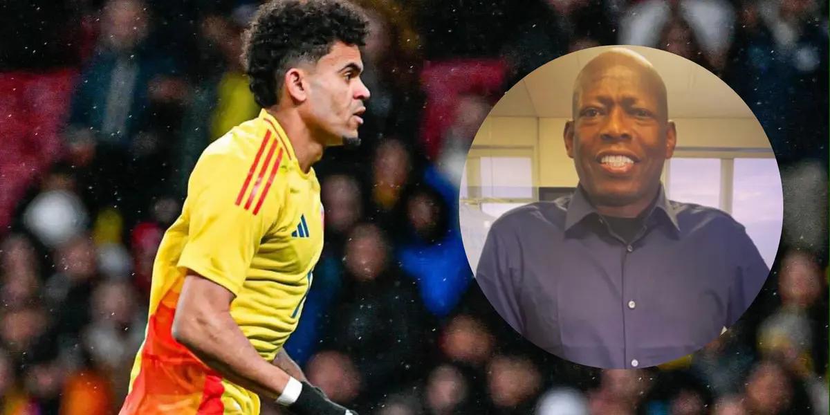 Photo: social networks of Luis Díaz and Faustino Asprilla.