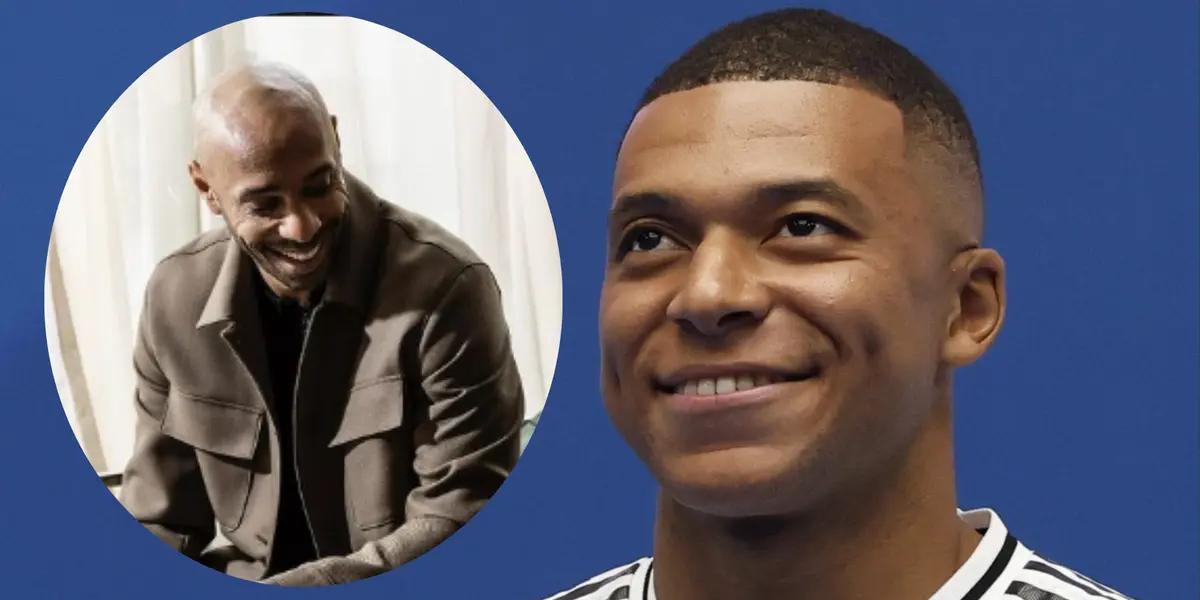 Photo: social networks of Thierry Henry and Mbappé.