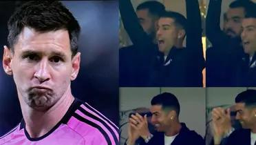 (PHOTO) This is how Messi's face looked after Al Nassr's 6-0 victory vs Miami