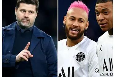 Pochettino wants to be champion of the Champions League with PSG and that is why he already sent a clear warning to players like Neymar, Mbappe or Di Maria