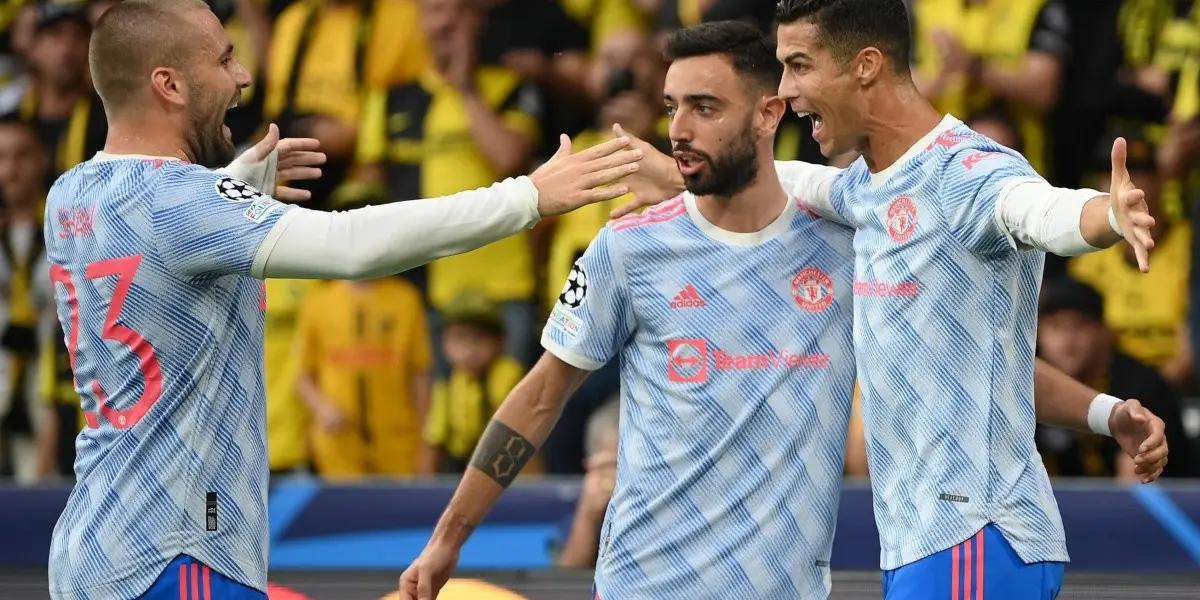 Portuguese Cristiano Ronaldo scored the 1-0 goal for Manchester United vs. Young Boys in the framework of date 1 of the group stage of the Champions League in Switzerland.