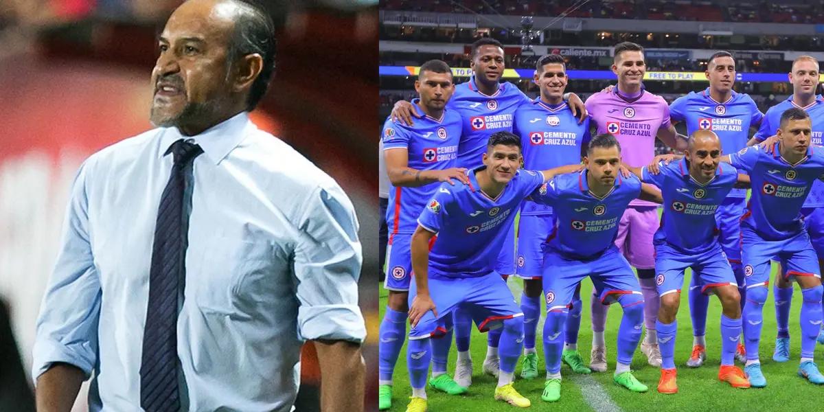 Potro Gutierrez's future at Cruz Azul is uncertain, even though he returned the team to the victory path.