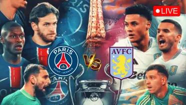 PSG and Aston Villa Clash in Champions League Quarterfinal Opener / X