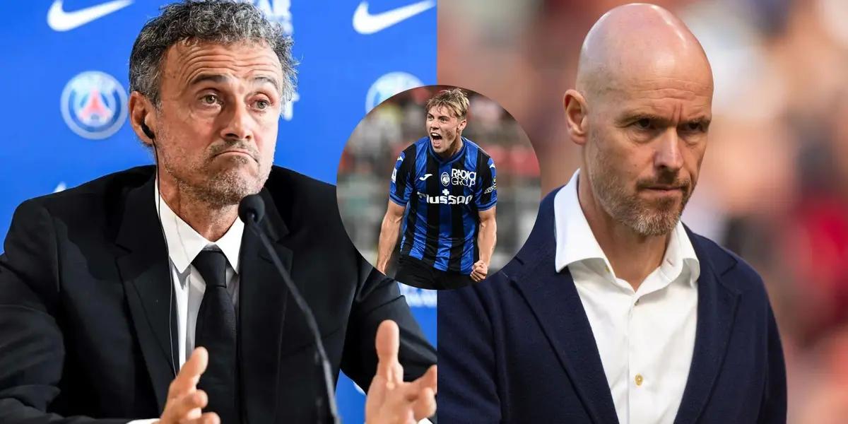 PSG and Manchester United are looking to sign Rasmus Hojlund