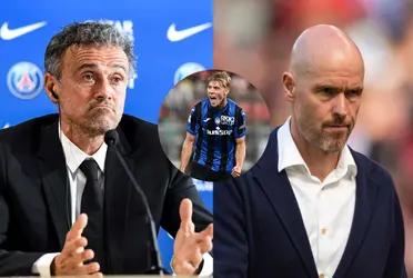 PSG and Manchester United are looking to sign Rasmus Hojlund