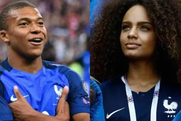 PSG attacker Kylian Mbappé is reported to be in a relationship with French model Alicia Aylies, see her incredible 2017 story here.
 