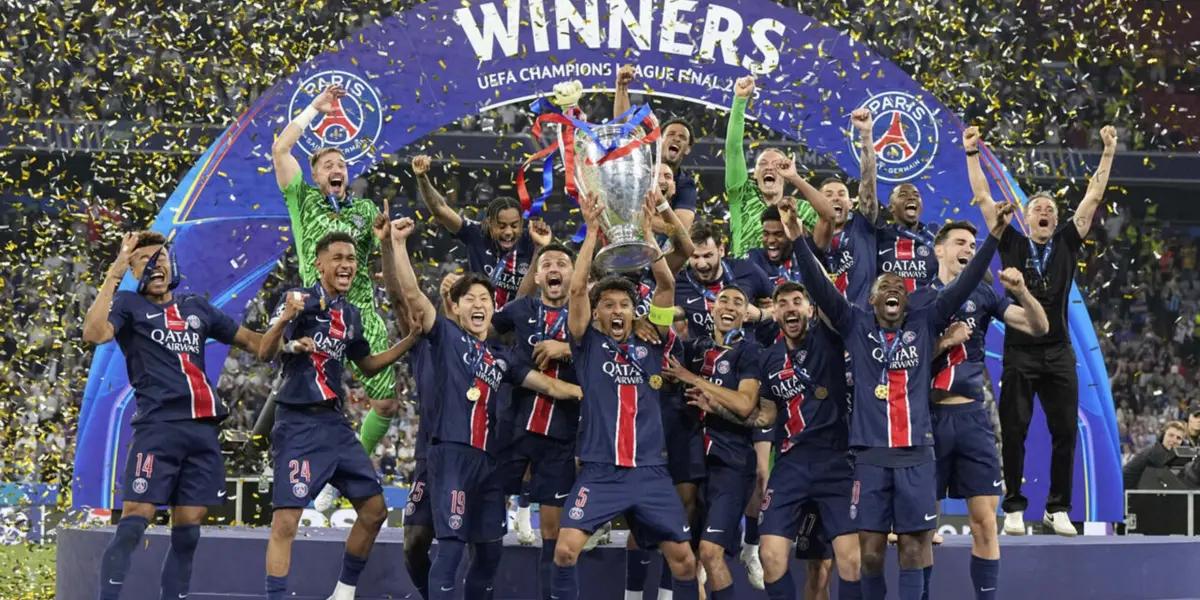 PSG campeón de la Champions League