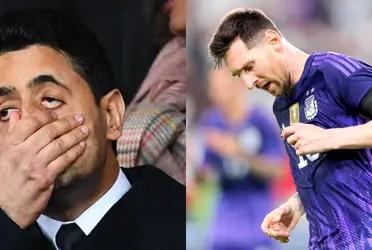 PSG is now worried for Messi's destiny.