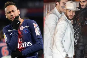 PSG is very questioned after the defeat against Monaco but Neymar does not seem to care and criticism grows for what he did the day after.