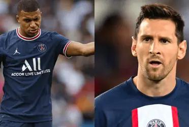 PSG never tires of showing their favoritism with Messi.