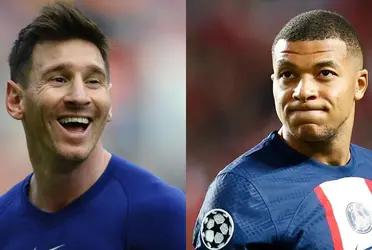 PSG published an image of both after the match against Clermont.