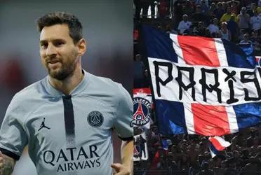 PSG spoke on Lionel Messi's situation with PSG fans.