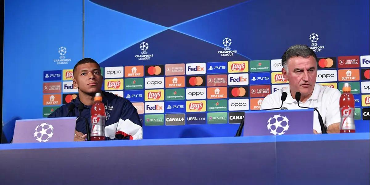 PSG's leadership did not like the reaction of the player and coach when asked about the possibility of traveling by train.